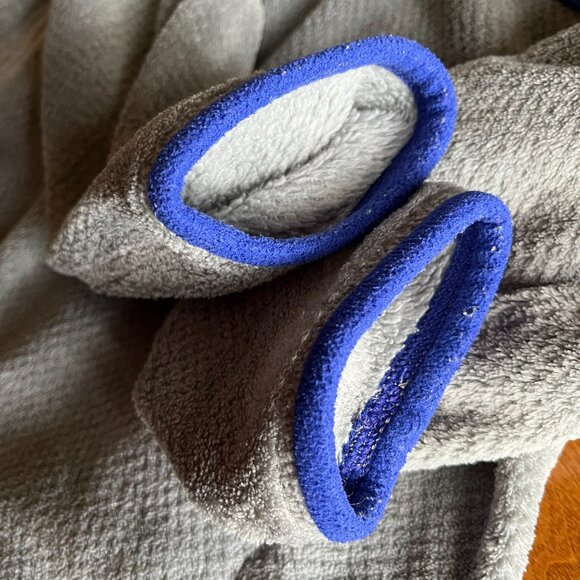 Patagonia gray and purple-blue Re-Tool pullover S - Picture 7 of 11